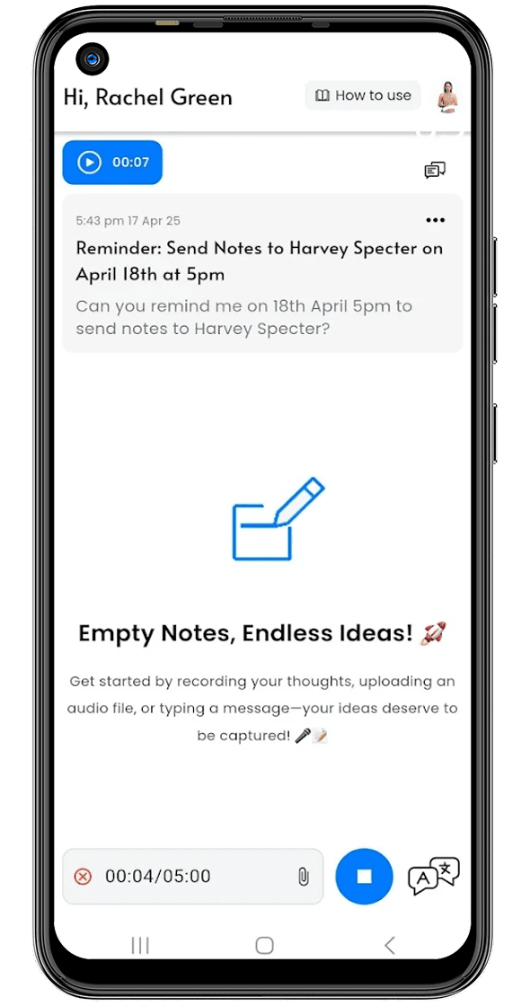 Speakspace — Instant Summaries