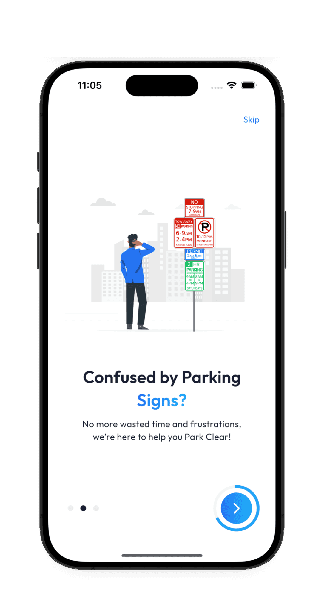 Park Clear — Spot History
