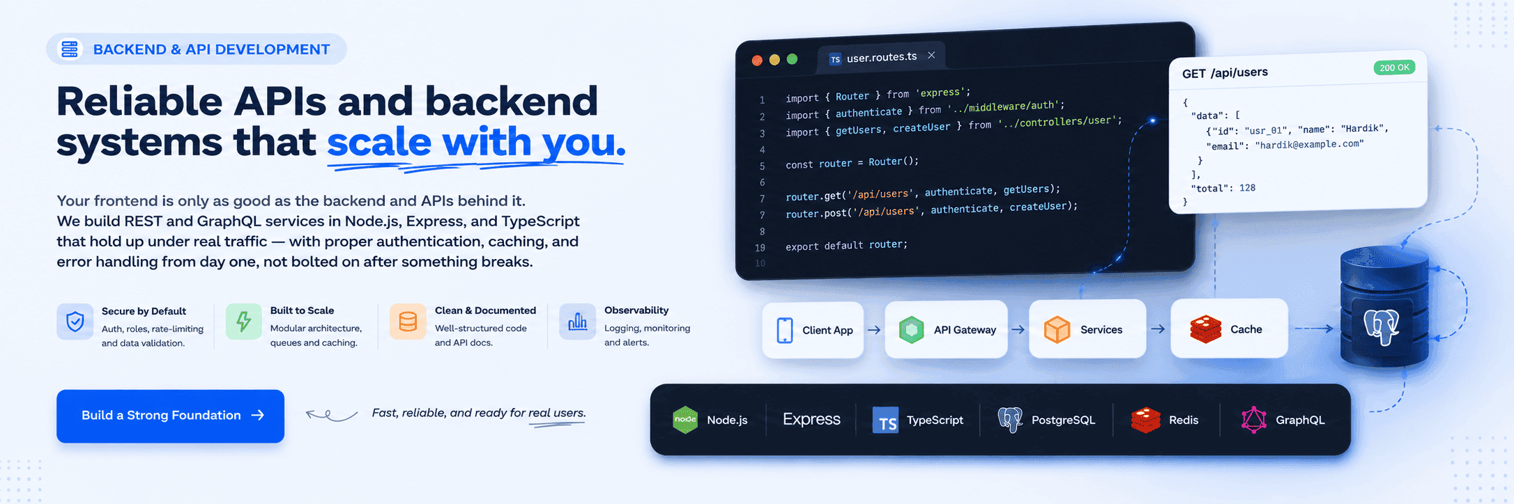 AI Development Services banner