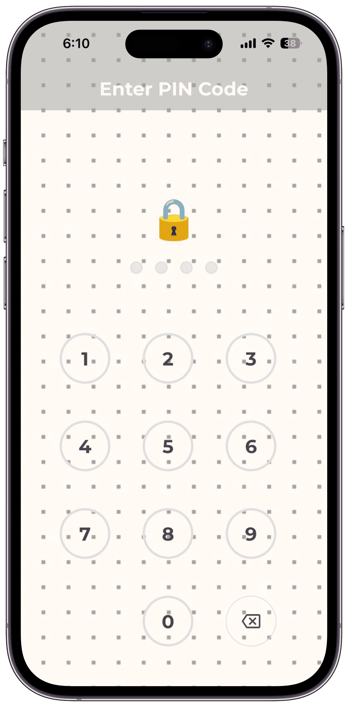 Penso Notes — 03 — Privacy & Lock