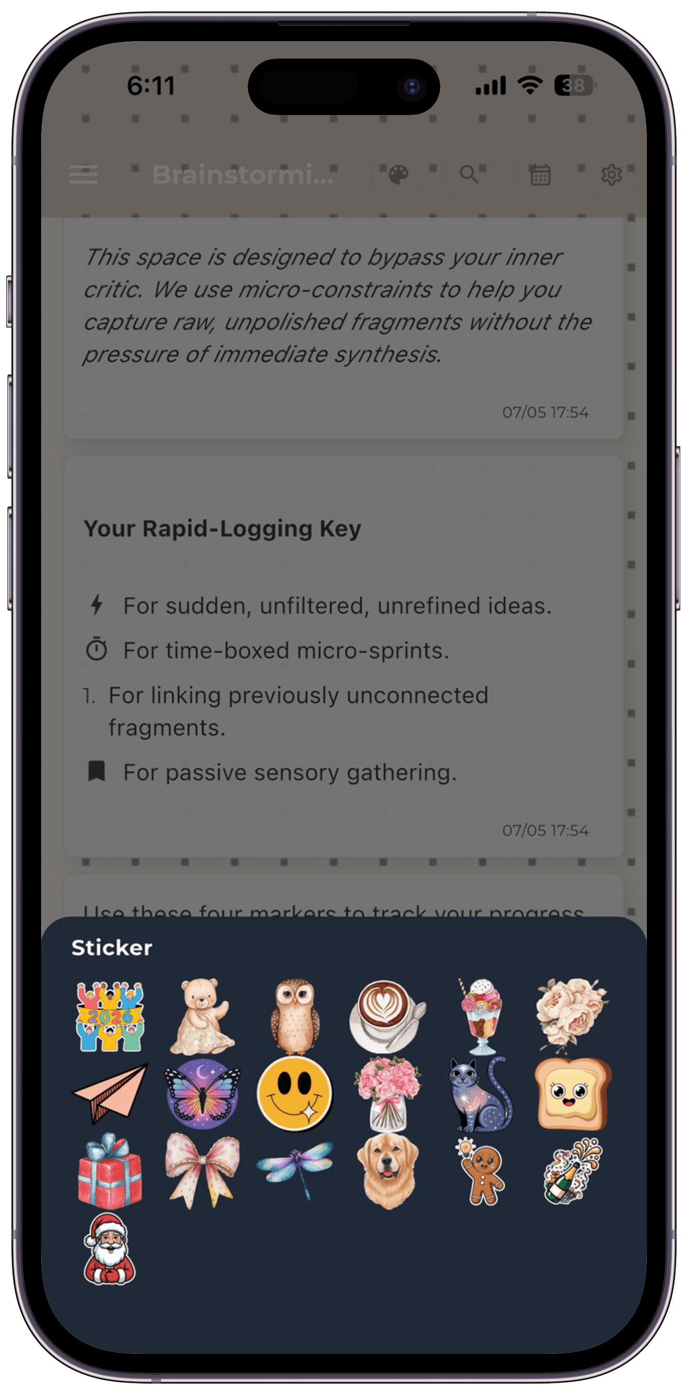 Penso Notes — 05 — Drawing & Stickers