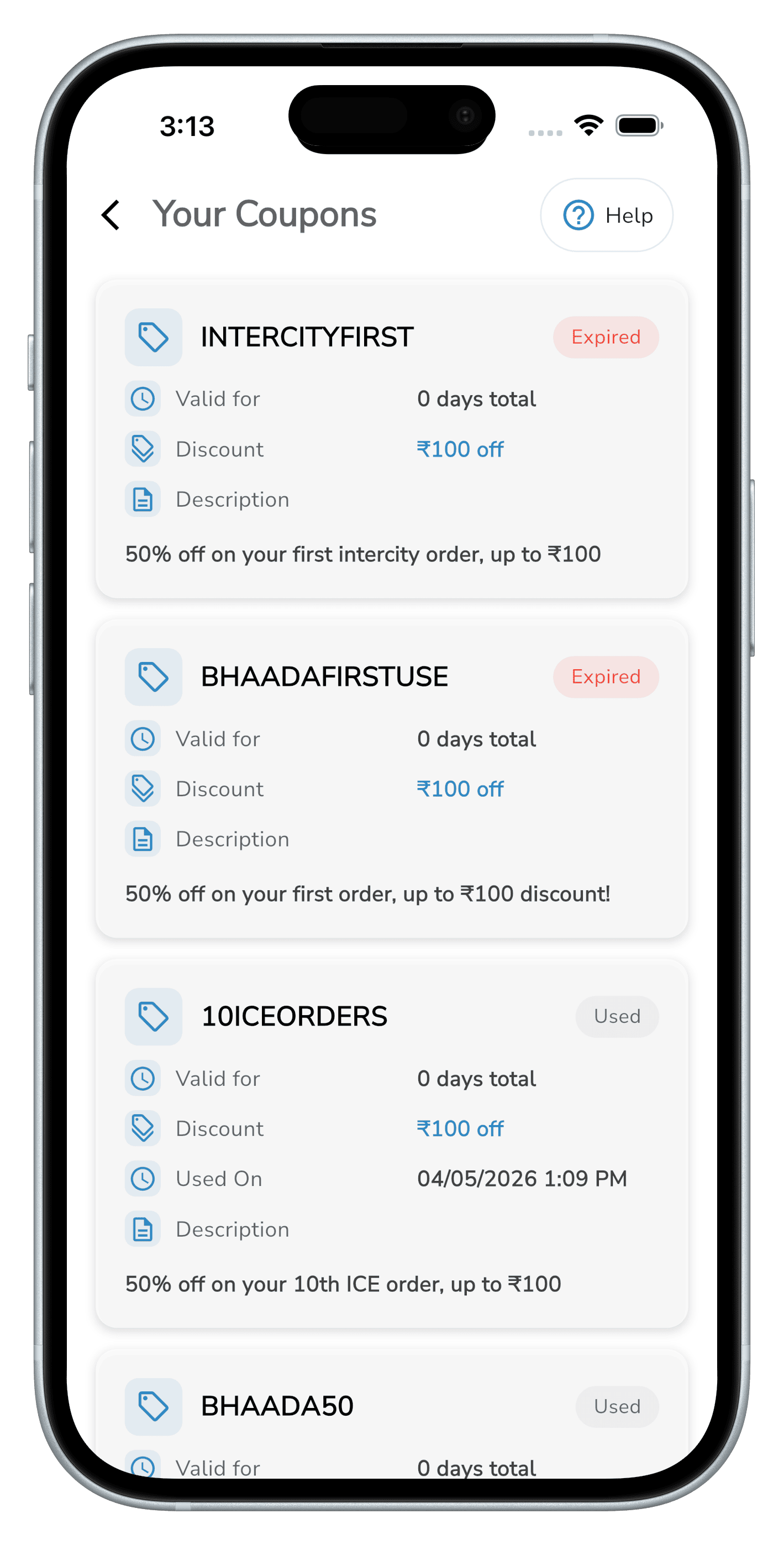 Bhaada — Move Cargo Easily — 03 — Coupons & Rewards