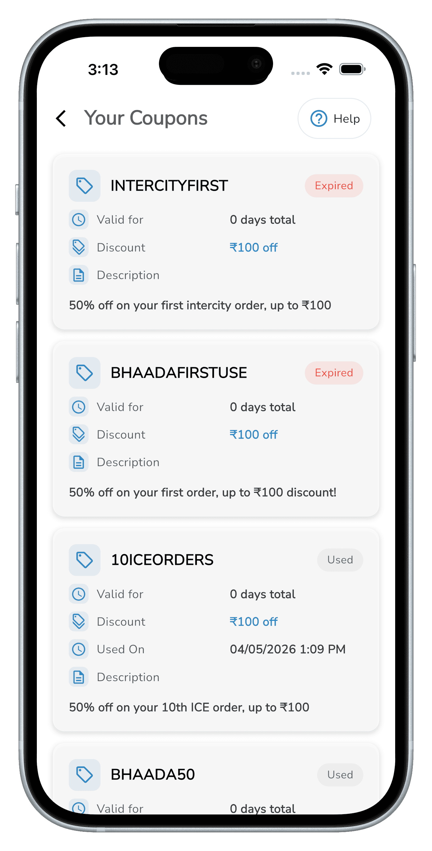 Bhaada — Move Cargo Easily — 03 — Coupons & Rewards