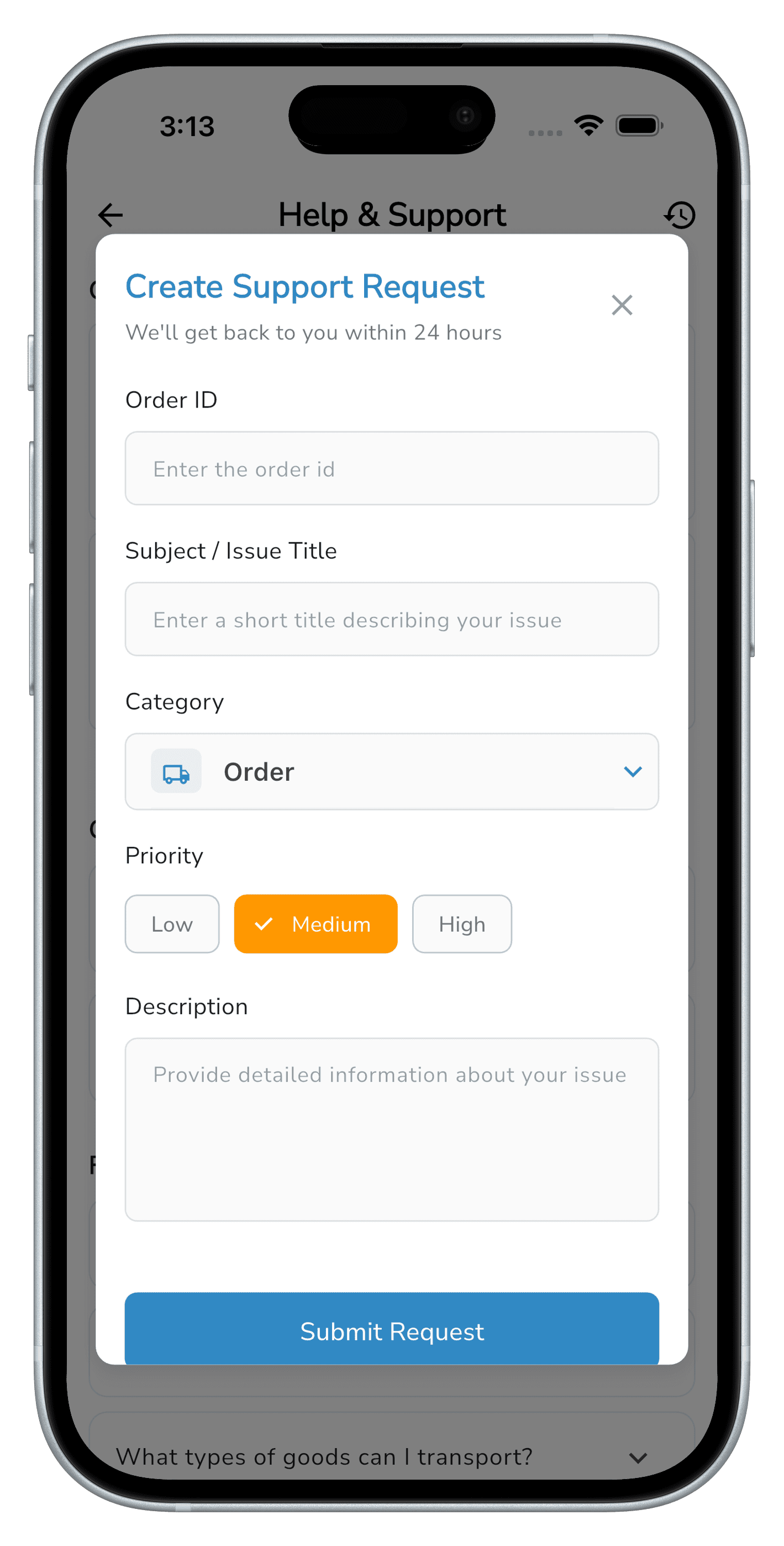 Bhaada — Move Cargo Easily
