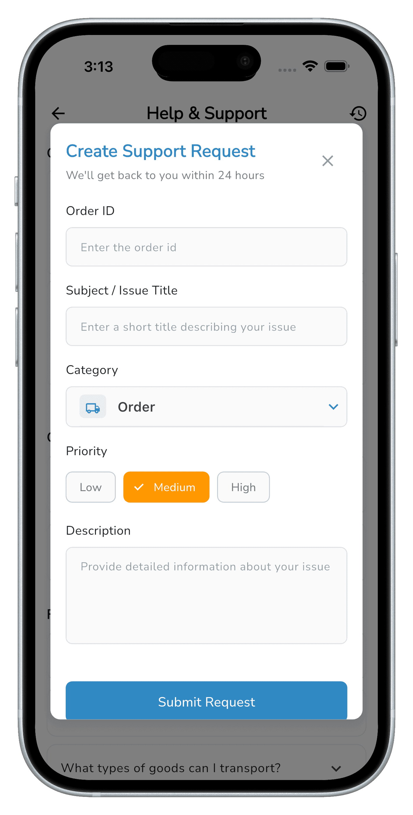 Bhaada — Move Cargo Easily