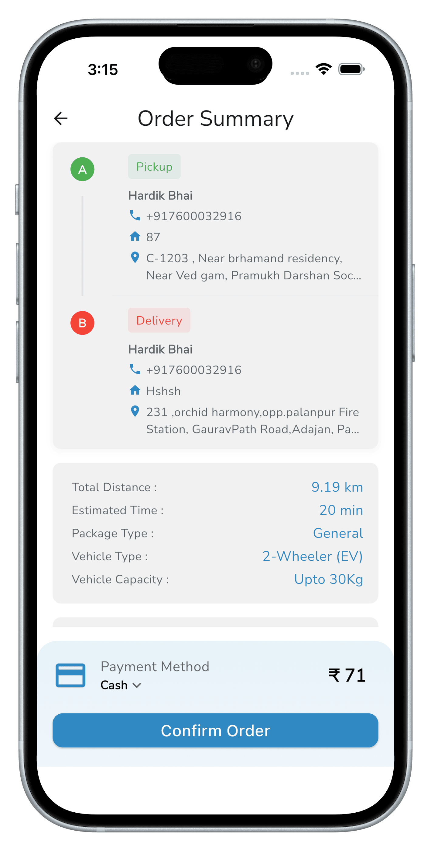Bhaada — Move Cargo Easily