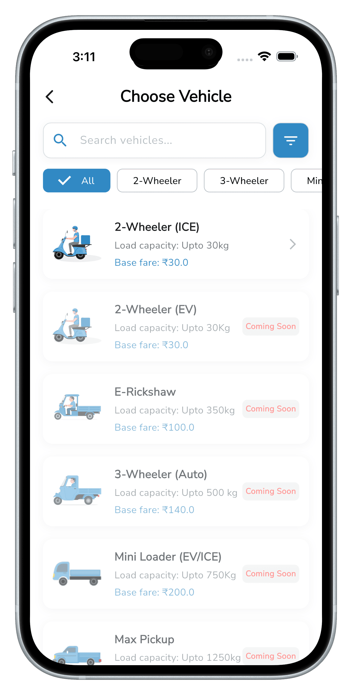 Bhaada — Move Cargo Easily