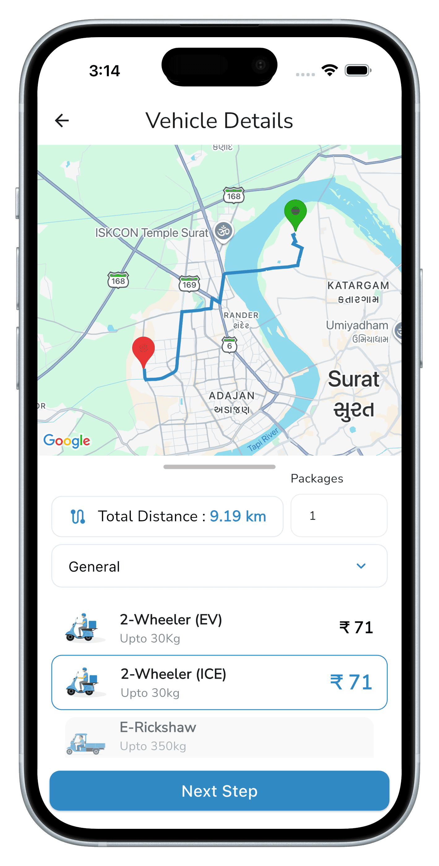 Bhaada — Move Cargo Easily