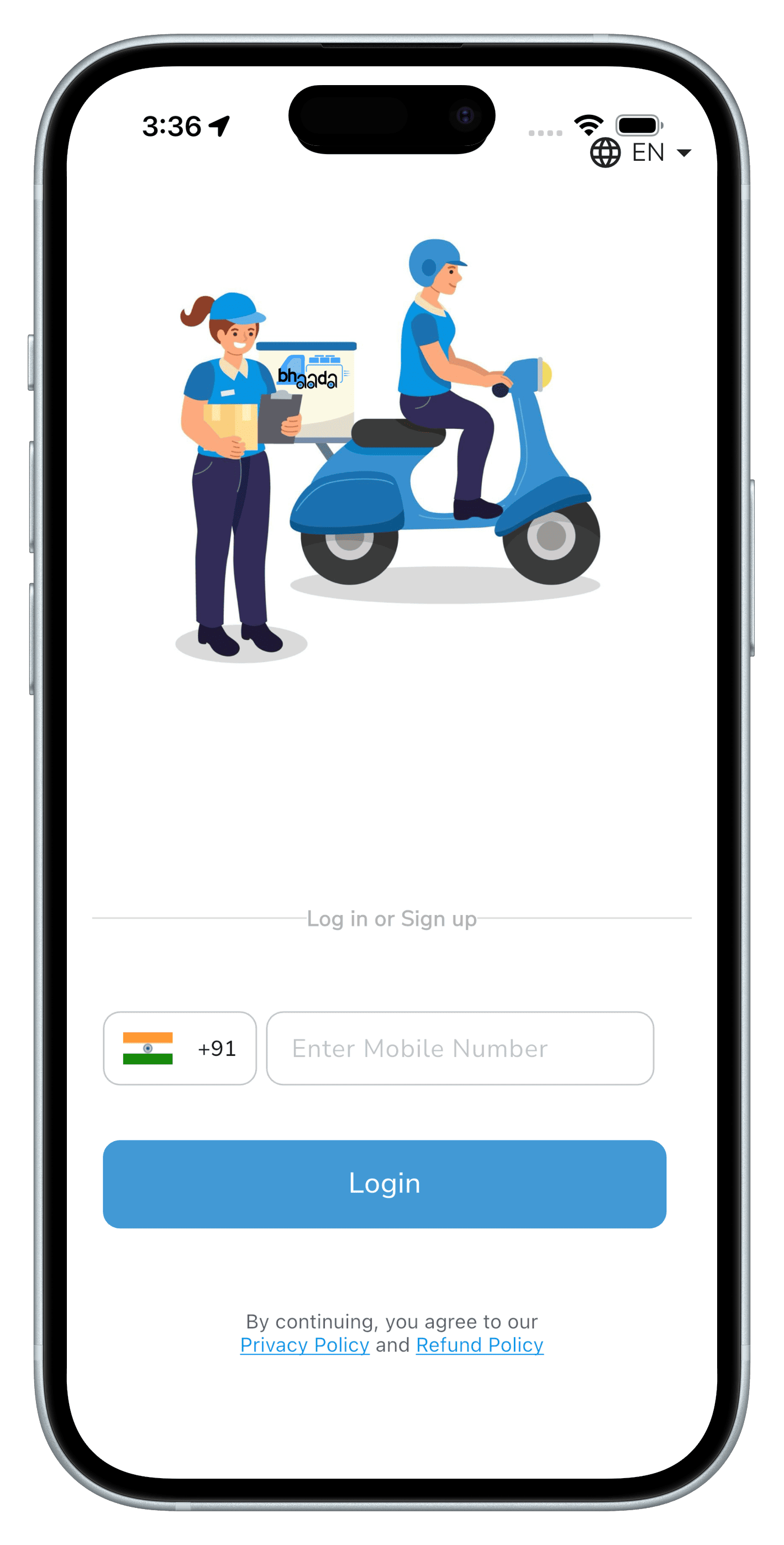 Bhaada Buddy — 06 — Onboarding & Documents