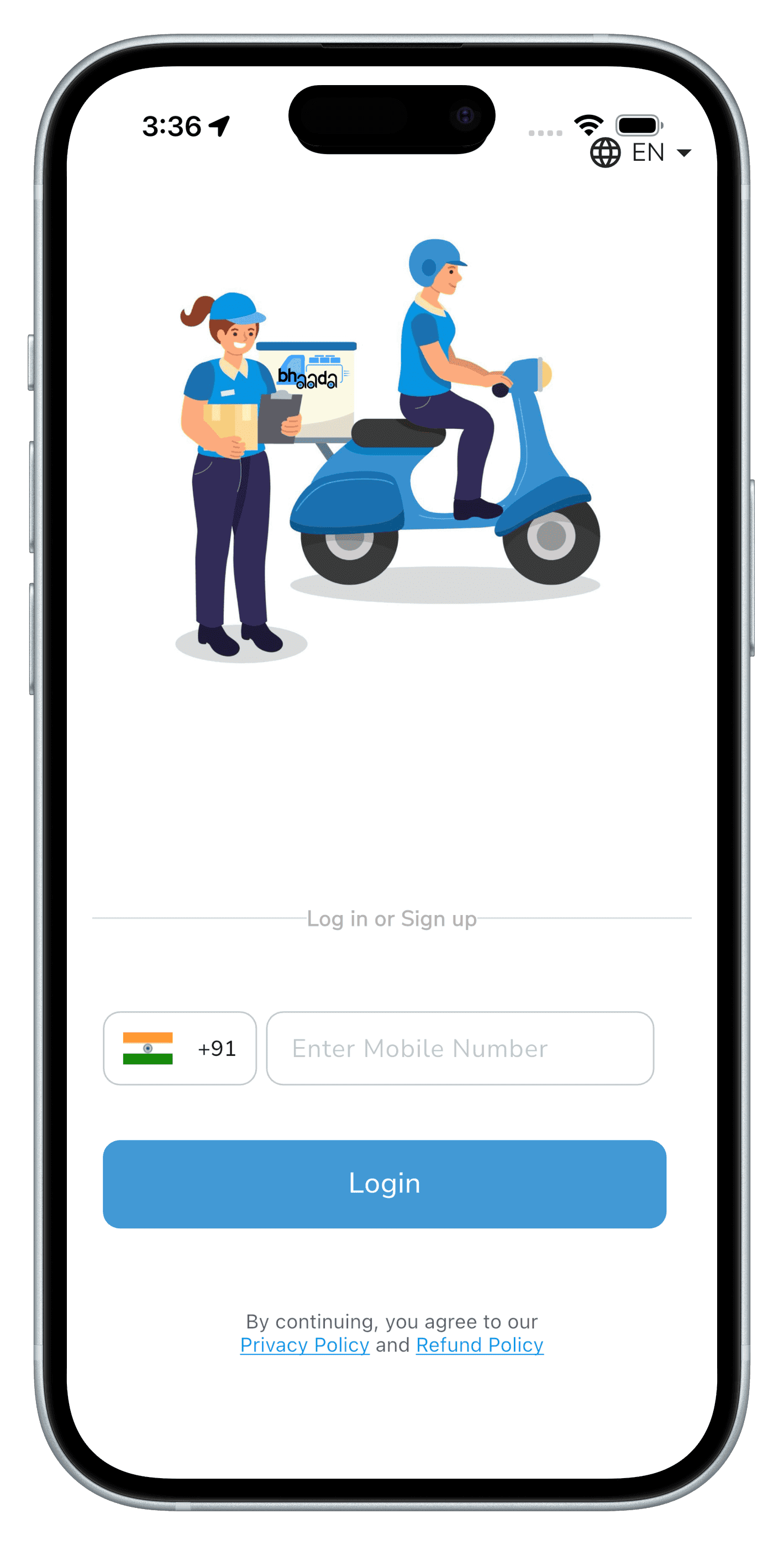 Bhaada Buddy — 06 — Onboarding & Documents