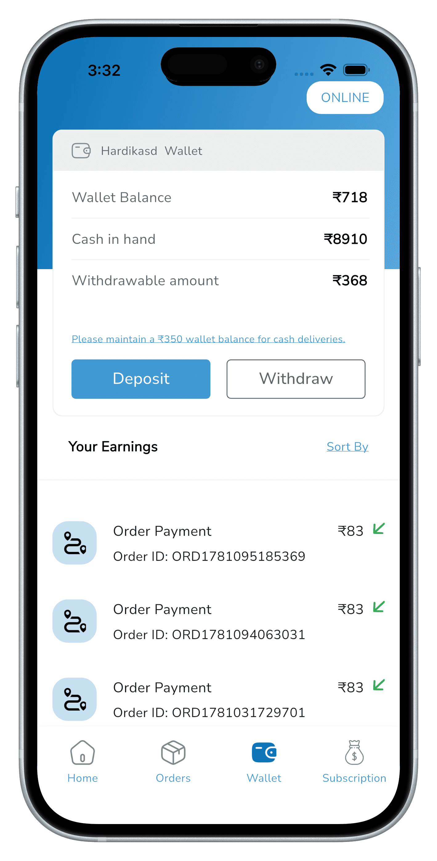 Bhaada Buddy — 05 — Earnings & Payouts