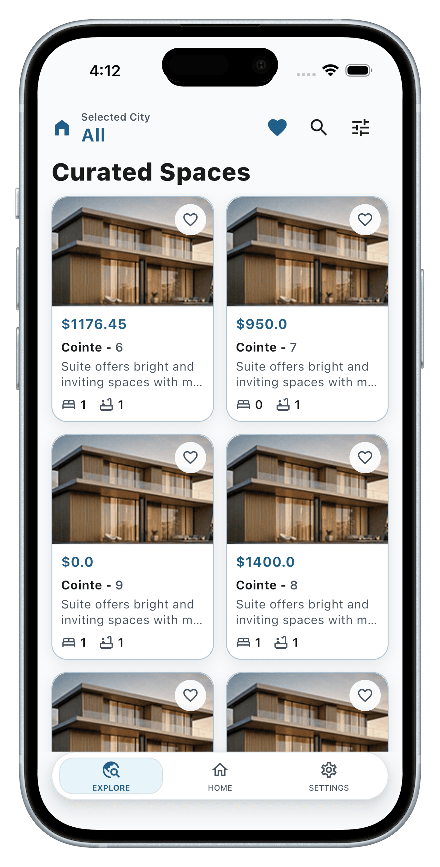 RentEra Tenant — 01 — Explore & Apply