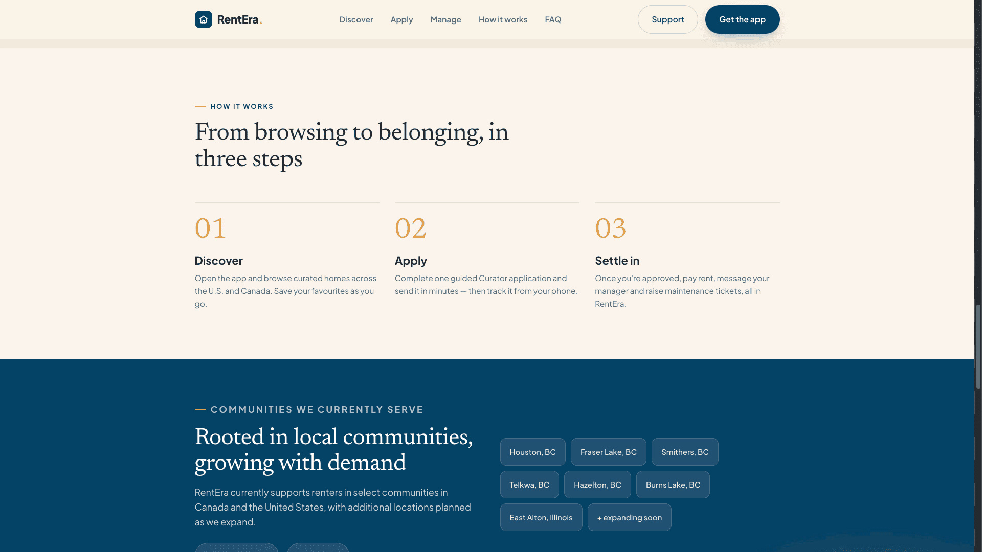 RentEra — Marketing Website