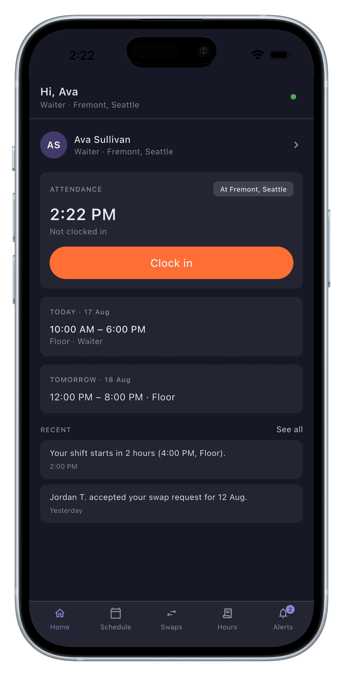 Platops — 02 — Staff App